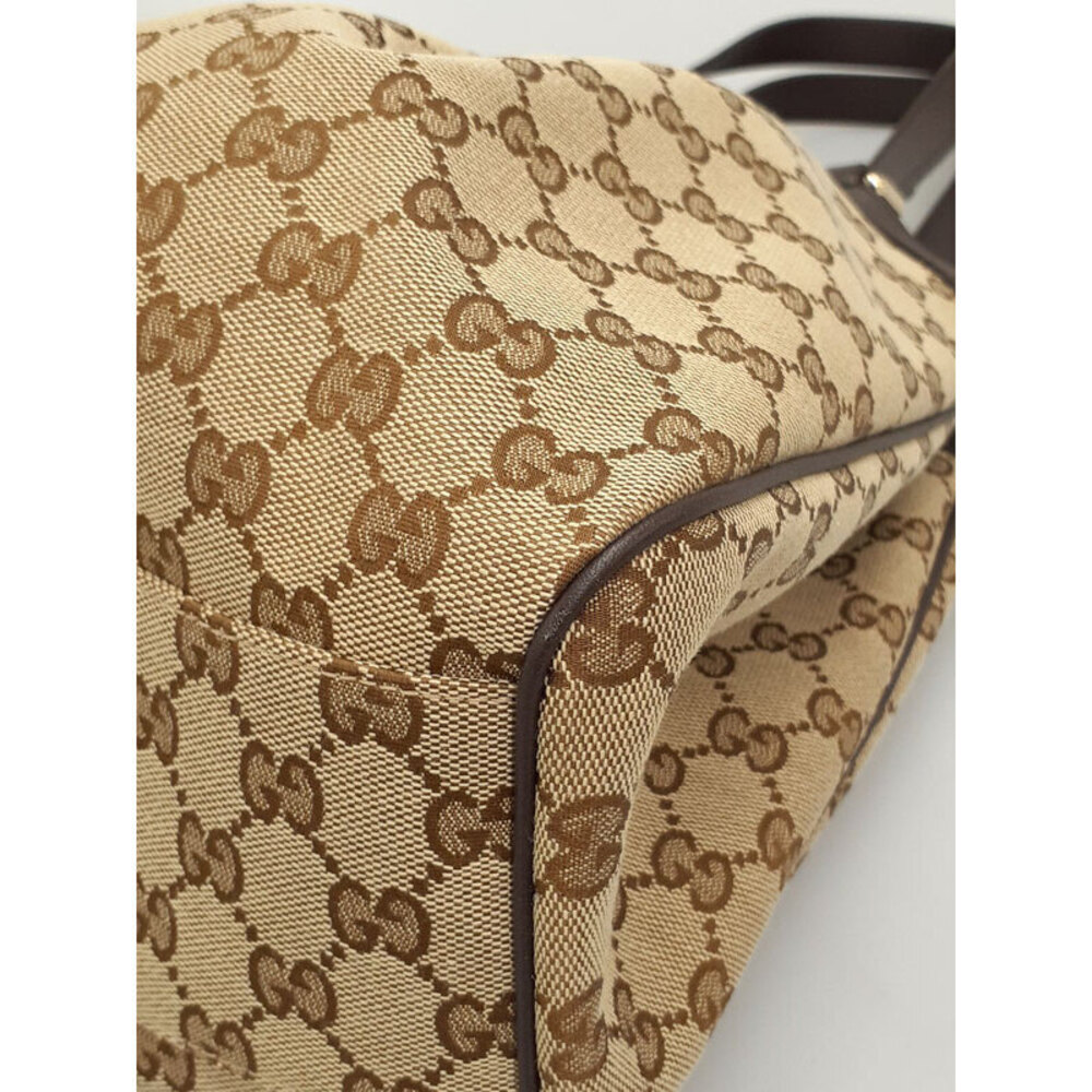 Gucci GG Canvas Sukey Tote Bag Brown - Picture 4 of 9